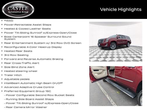 2019 Cadillac Escalade ESV Premium Luxury