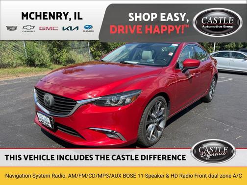 Soul Red Metallic 2017 Mazda Mazda6 Grand Touring