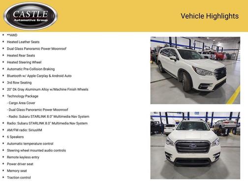 2020 Subaru Ascent Limited 8-Passenger