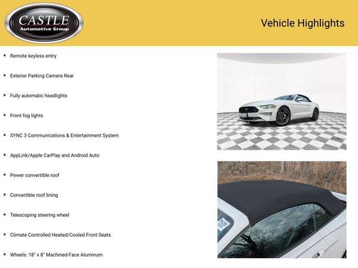 2019 Ford Mustang EcoBoost Premium