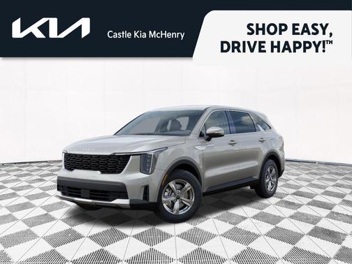 Ivory Silver 2026 Kia Sorento LX