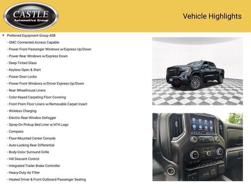 Onyx Black 2021 GMC Sierra 1500 AT4