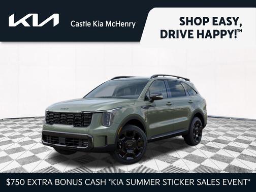 Jungle Green 2026 Kia Sorento EX
