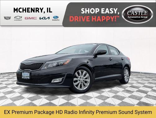 Ebony Black 2015 Kia Optima EX
