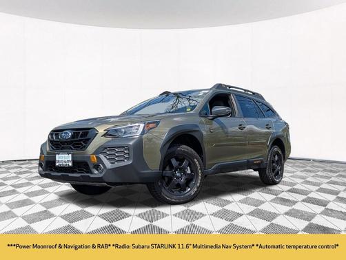 Autumn Green Metallic 2024 Subaru Outback Wilderness