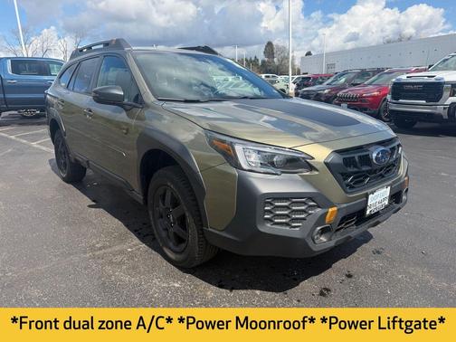 Autumn Green Metallic 2024 Subaru Outback Wilderness