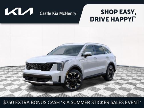 Glacial White Pearl 2026 Kia Sorento EX