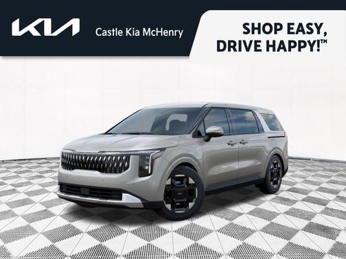 Ivory Silver 2026 Kia Carnival EX