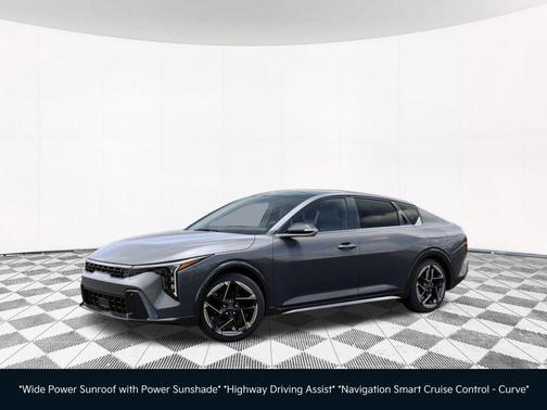 Steel Gray 2026 Kia K4 GT-Line