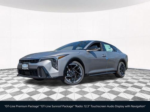 Steel Gray 2026 Kia K4 GT-Line