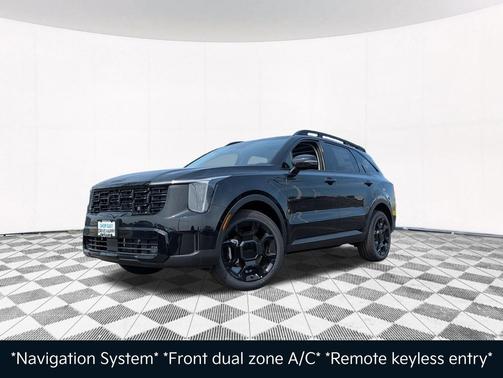 Ebony Black 2026 Kia Sorento EX