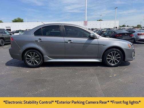 Mercury Gray Pearl 2017 Mitsubishi Lancer SE