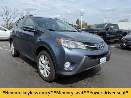 Shoreline Blue Pearl 2013 Toyota RAV4 Limited