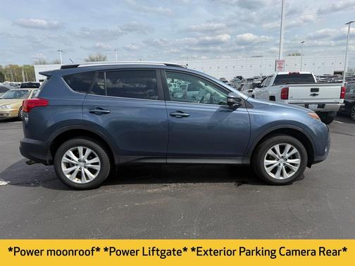 Shoreline Blue Pearl 2013 Toyota RAV4 Limited