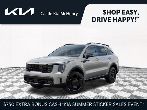 Ivory Silver 2026 Kia Sorento EX