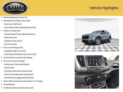 Sterling Metallic 2023 GMC Terrain SLE