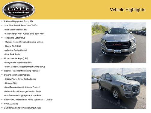 Sterling Metallic 2023 GMC Terrain SLE