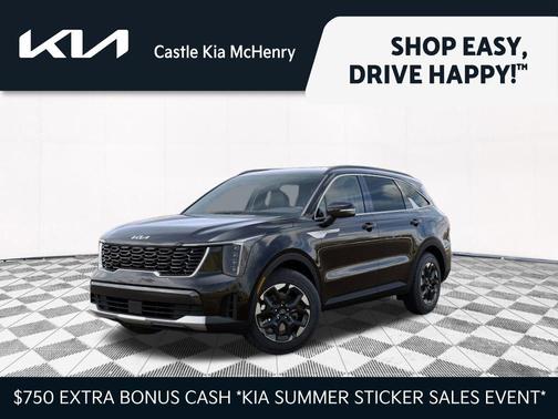 Ebony Black 2026 Kia Sorento S
