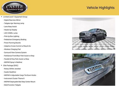 Granite Crystal Metallic Clearcoat 2023 RAM 1500 Limited