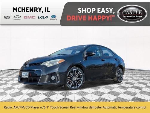 Black Sand Pearl 2016 Toyota Corolla S Plus