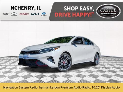 Snow White Pearl 2023 Kia Forte GT