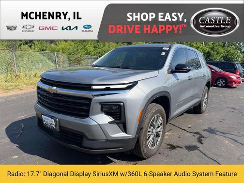 Sterling Gray Metallic 2024 Chevrolet Traverse LS