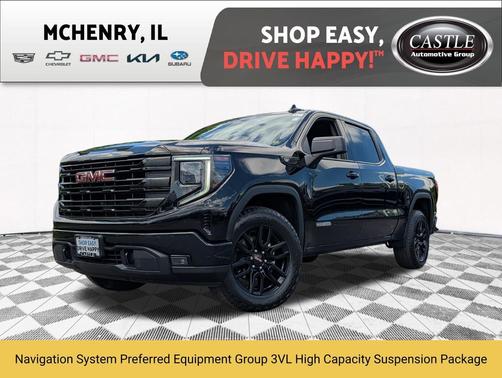 Onyx Black 2023 GMC Sierra 1500 Elevation