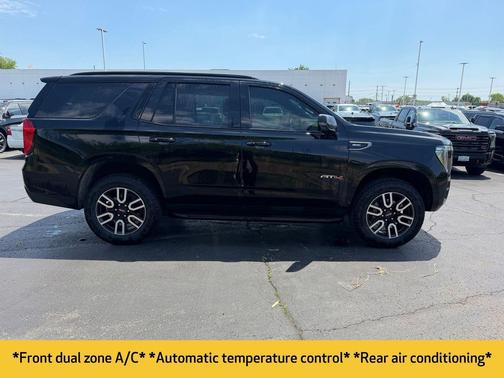 Onyx Black 2022 GMC Yukon 4WD AT4
