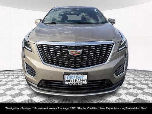 Latte Metallic 2023 Cadillac XT5 Premium Luxury