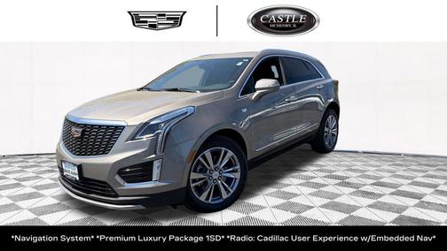 Latte Metallic 2023 Cadillac XT5 Premium Luxury
