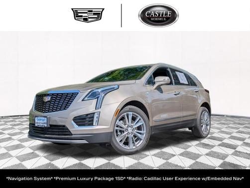 Latte Metallic 2023 Cadillac XT5 Premium Luxury