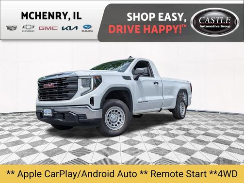 Summit White 2025 GMC Sierra 1500 Pro