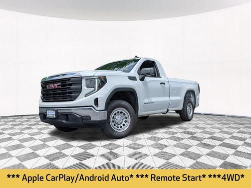 Summit White 2025 GMC Sierra 1500 Pro