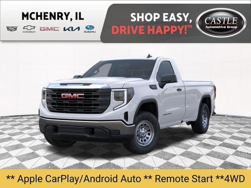 Summit White 2025 GMC Sierra 1500 Pro