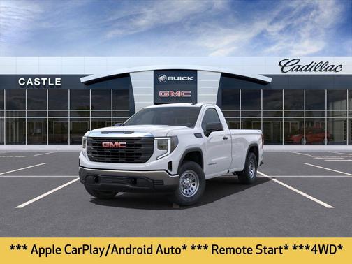 Summit White 2025 GMC Sierra 1500 Pro