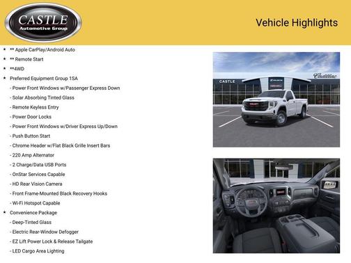 Summit White 2025 GMC Sierra 1500 Pro