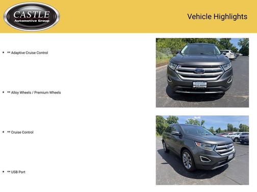 Magnetic 2016 Ford Edge Titanium