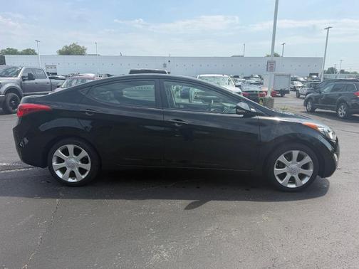 Black Noir Pearl 2012 Hyundai ELANTRA Limited