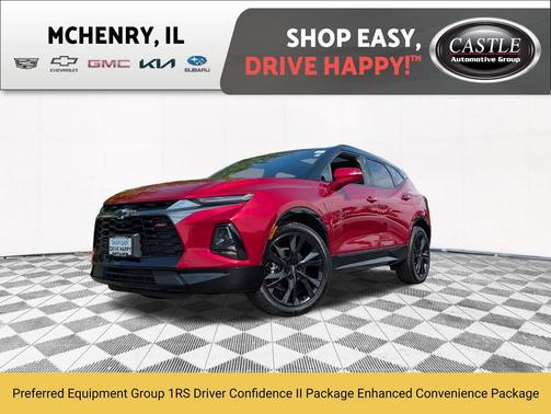 Cherry Red Tintcoat 2022 Chevrolet Blazer RS