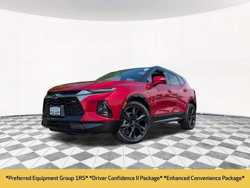 Cherry Red Tintcoat 2022 Chevrolet Blazer RS