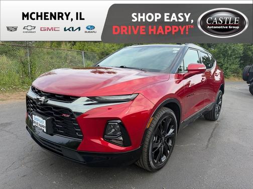 Cherry Red Tintcoat 2022 Chevrolet Blazer RS