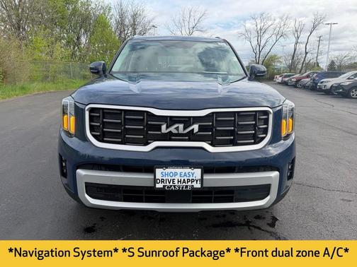 Midnight Lake Blue 2024 Kia Telluride S