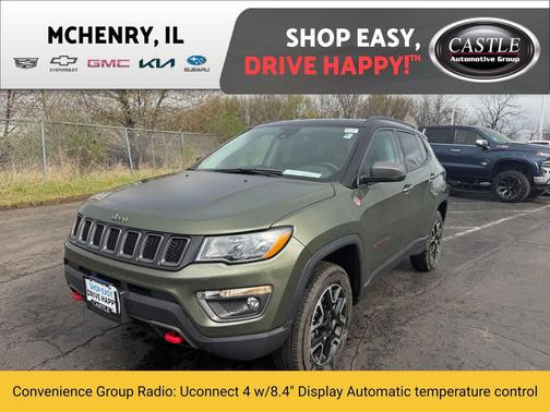 Olive Green Pearlcoat 2021 Jeep Compass Trailhawk