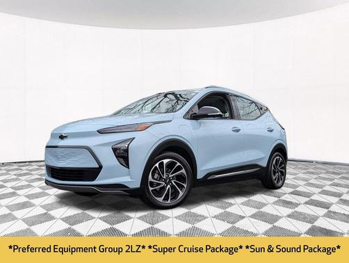 Tide Metallic (Ice Blue) 2023 Chevrolet Bolt EUV FWD Premier