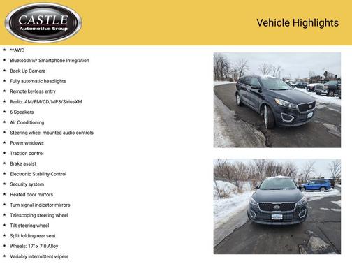 2016 Kia Sorento LX