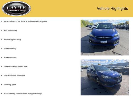 Sapphire Blue Pearl 2023 Subaru Impreza Premium