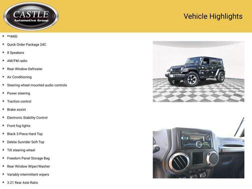 2017 Jeep Wrangler Unlimited Sport