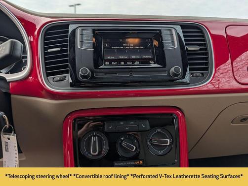 Red 2019 Volkswagen Beetle 2.0T S