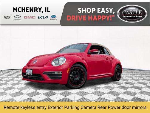 Red 2019 Volkswagen Beetle 2.0T S