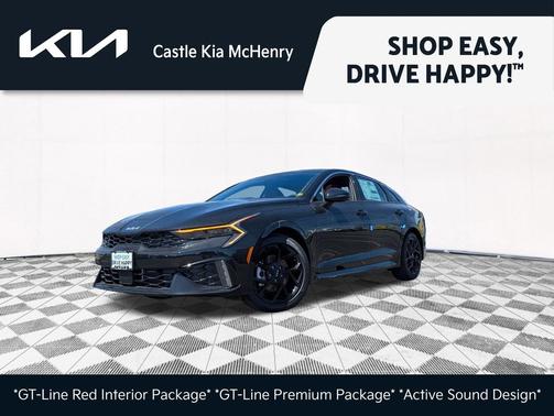 Aurora Black Pearl 2026 Kia K5 GT-Line AWD